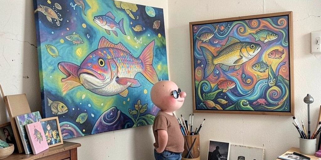 Angler Claims New Personal Best, Photo Shows Only His Face and What Could Be Any Fish or Possibly a Log