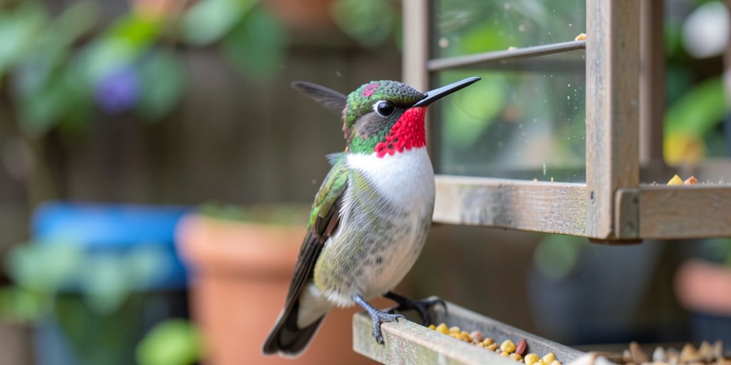 Hummingbird Feeder Arms Race Escalates as Neighborhood Rivals Deploy Increasingly Elaborate Nectar Stations