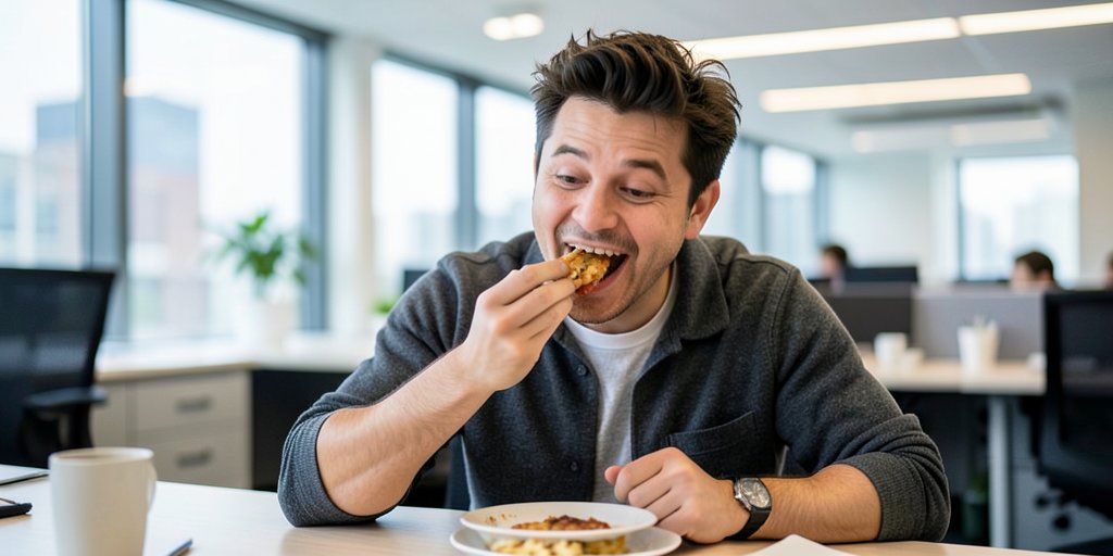 Intermittent Fasting Evangelist Explains Benefits of Not Eating to Visibly Hungry Coworkers