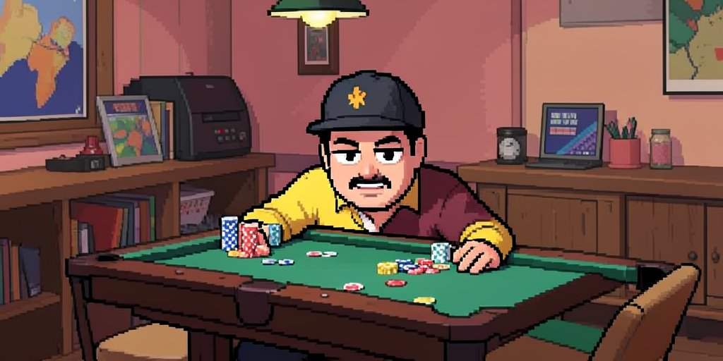 Player's Poker Face During Bluffing Game Described As 'Clinically Transparent'