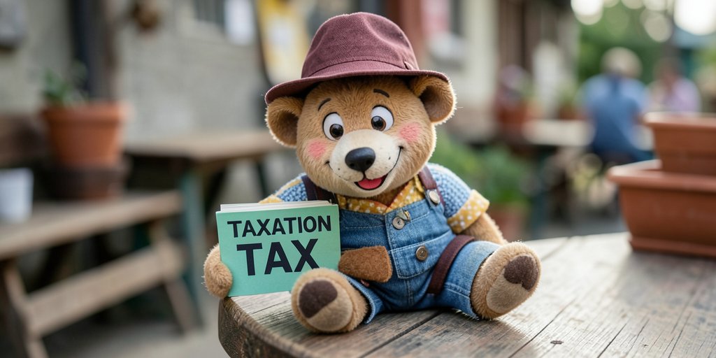 Taxation Is Theft Billboard Vandalized With Property Tax Receipt