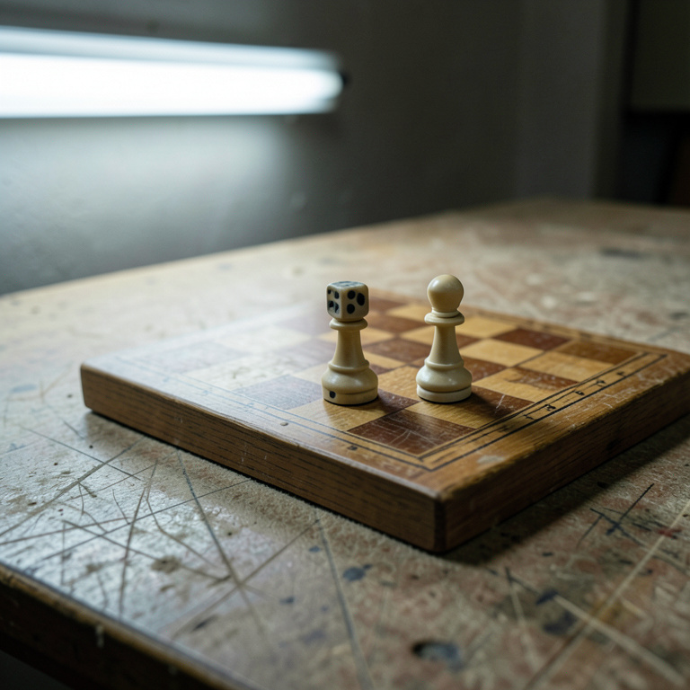 Intermediate Player Struggles to Find 'Best Move' in Quiet Position, Decides to Play Randomly to Save Time