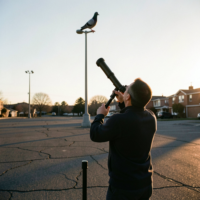 Identification Preserves Uncertainty as Observer Claims 'Distinctive Flight Pattern' for Bird That Was Clearly a Pigeon