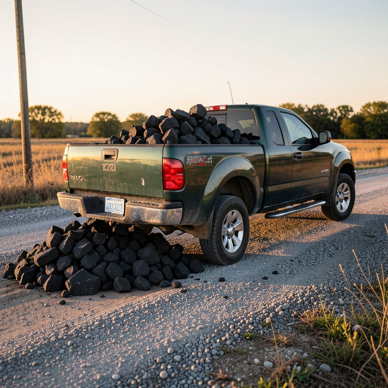 Field Note Records Heavy Vehicle Weight Limit Reached by Highly Selective Basalt Haul