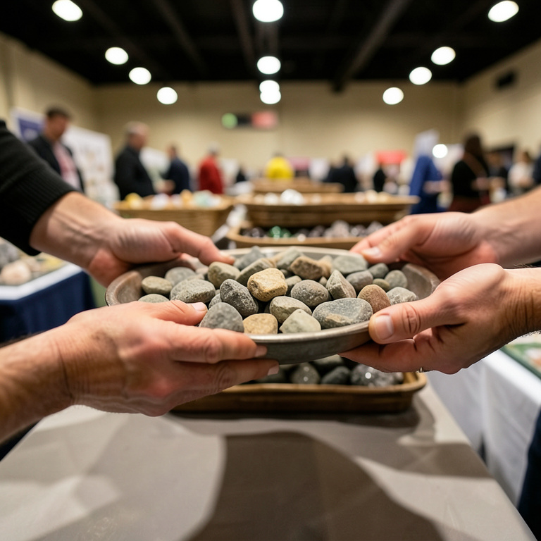 Gem Show Bargaining Tactics Pivot from 'What’s the Origin?' to 'How Much for the Whole Tray?'
